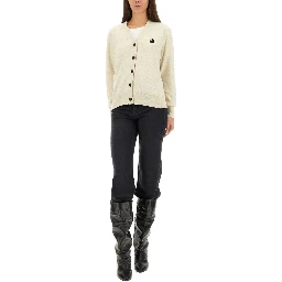 CARDIGAN "KARIN" WITH LOGO