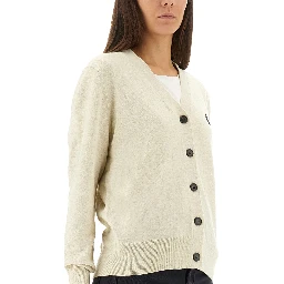 CARDIGAN "KARIN" WITH LOGO