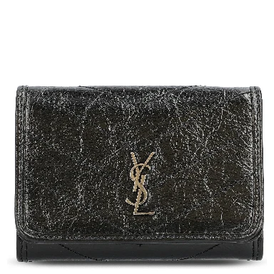 SAINT LAURENT Wallets Black