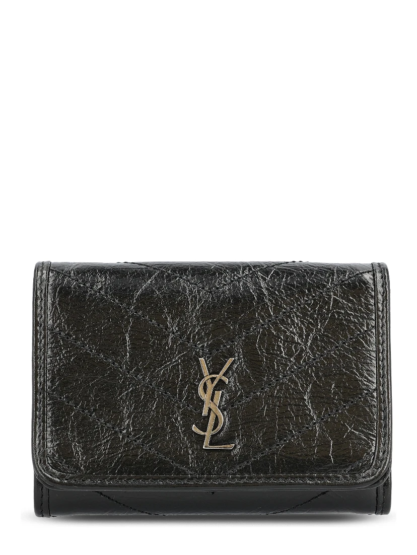 SAINT LAURENT Wallets Black