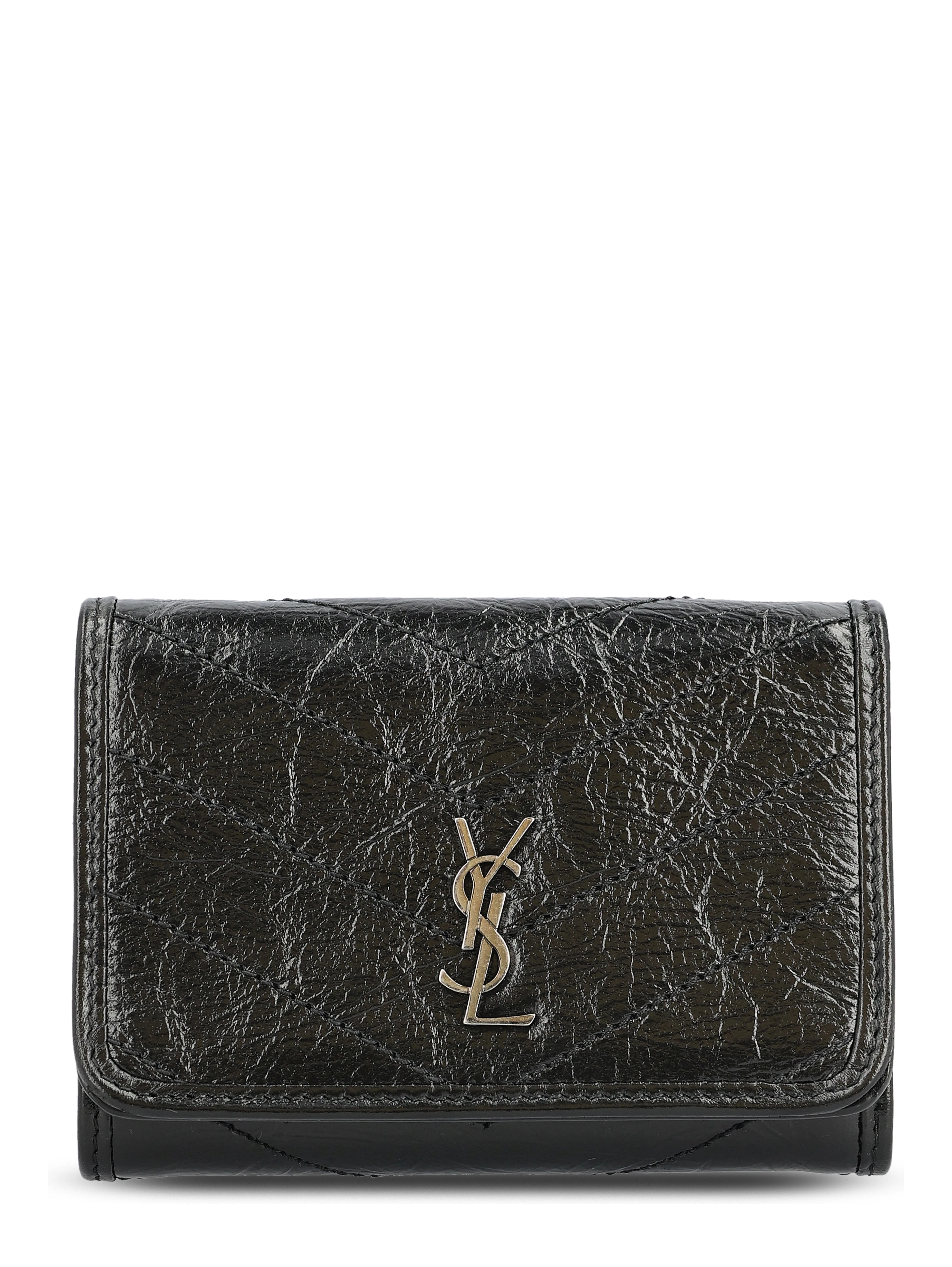SAINT LAURENT Wallets Black