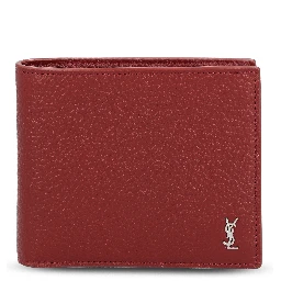 SAINT LAURENT Wallets Red