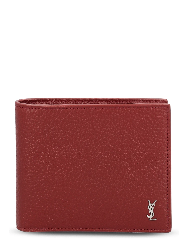 SAINT LAURENT Wallets Red