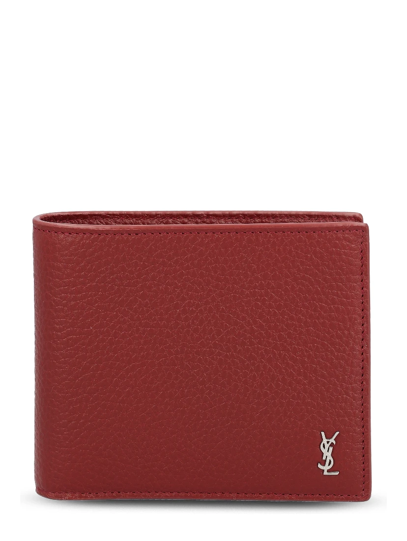 SAINT LAURENT Wallets Red