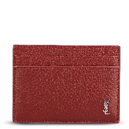 SAINT LAURENT Wallets Red