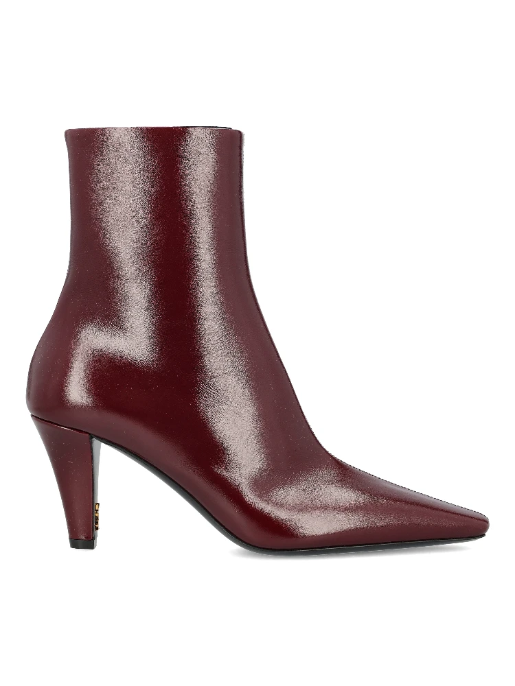 SAINT LAURENT Boots Red