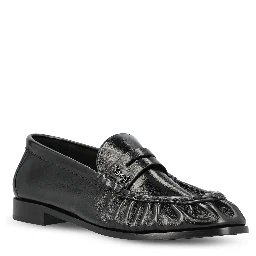 SAINT LAURENT Flat shoes Black