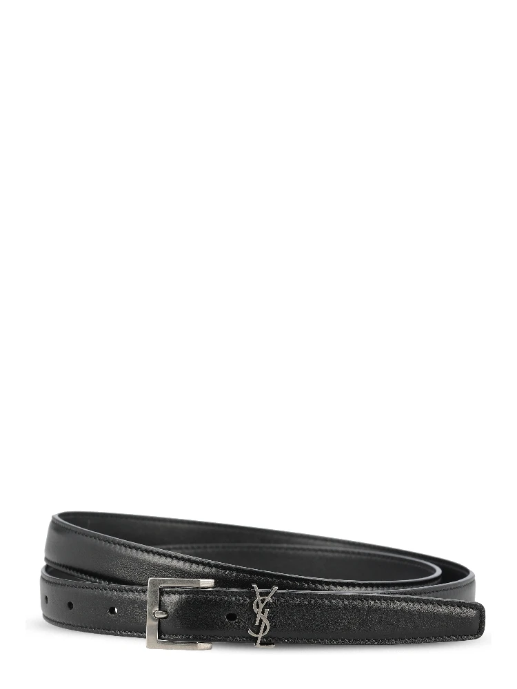 SAINT LAURENT Belts Black