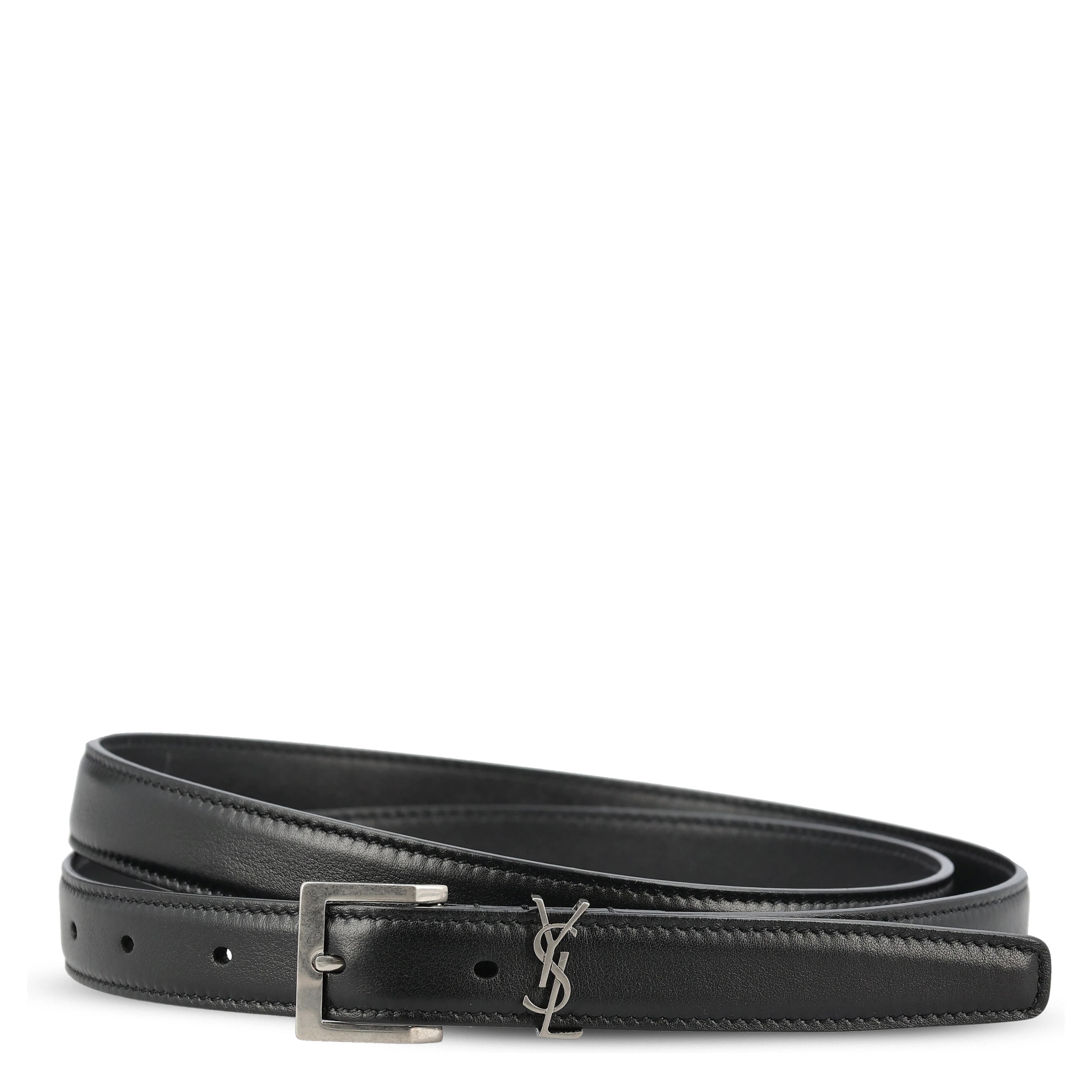 SAINT LAURENT Belts Black