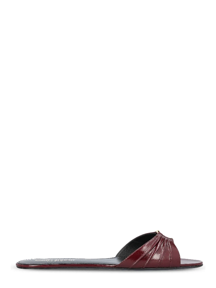 SAINT LAURENT Sandals Red