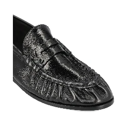 SAINT LAURENT Flat shoes Black