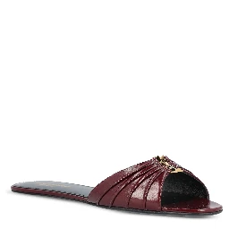 SAINT LAURENT Sandals Red