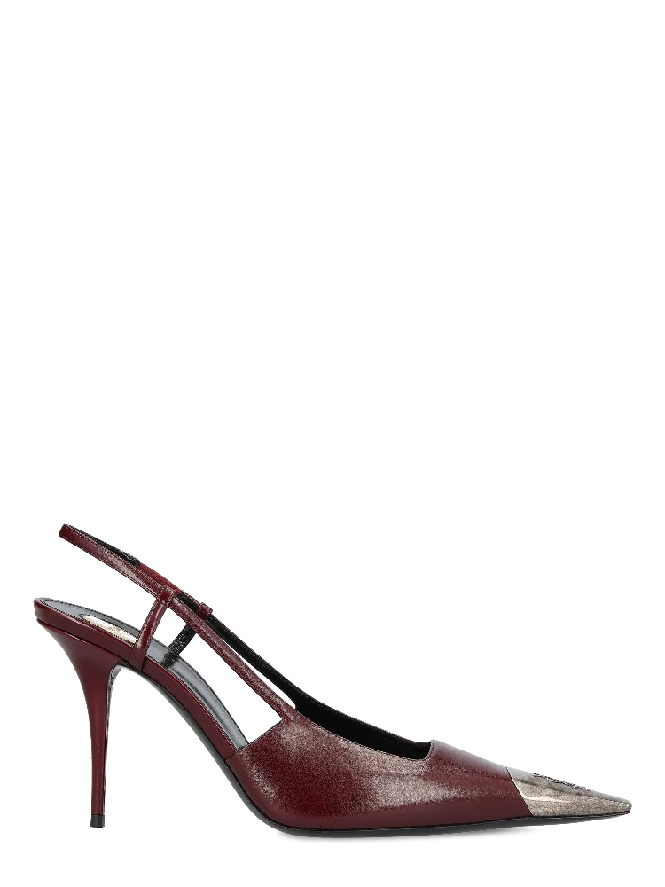 SAINT LAURENT With Heel Red
