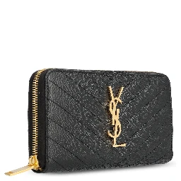 SAINT LAURENT Wallets Black