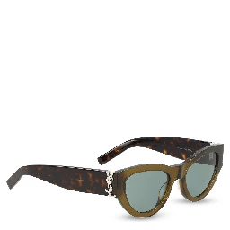 Saint Laurent  Sunglasses Brown/green