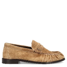 SAINT LAURENT Flat shoes Beige