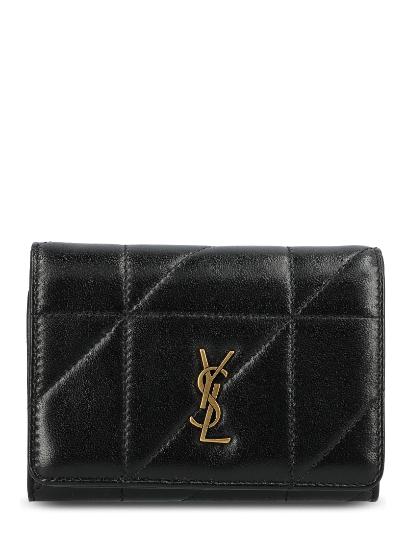 SAINT LAURENT Wallets Black