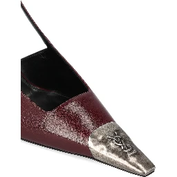 SAINT LAURENT With Heel Red