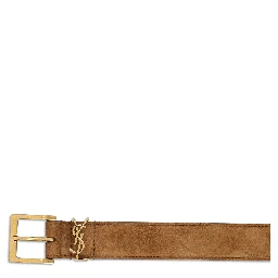 SAINT LAURENT Belts Brown
