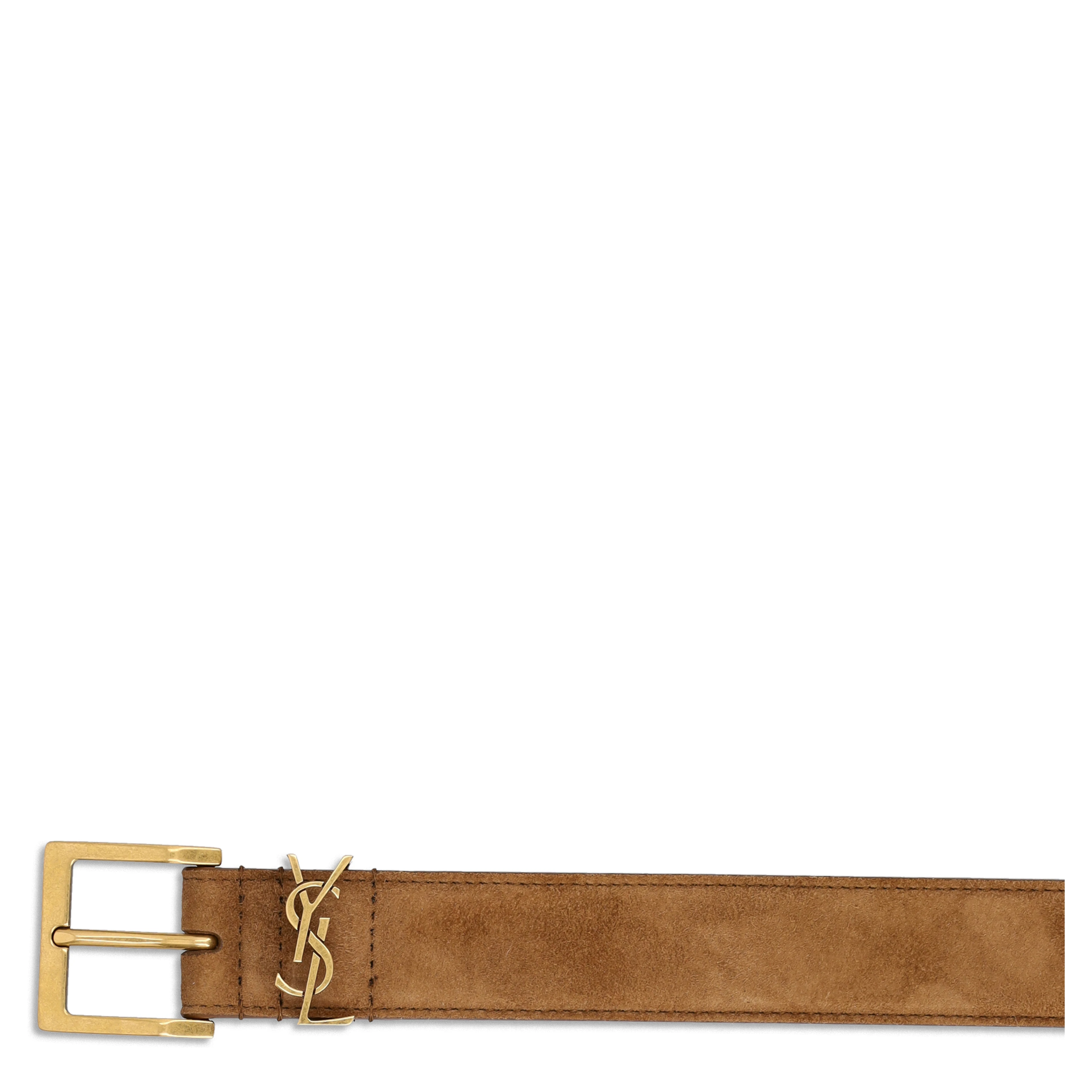 SAINT LAURENT Belts Brown
