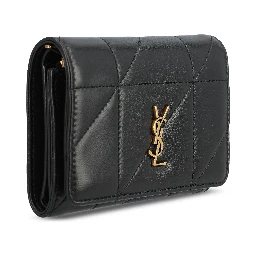 SAINT LAURENT Wallets Black
