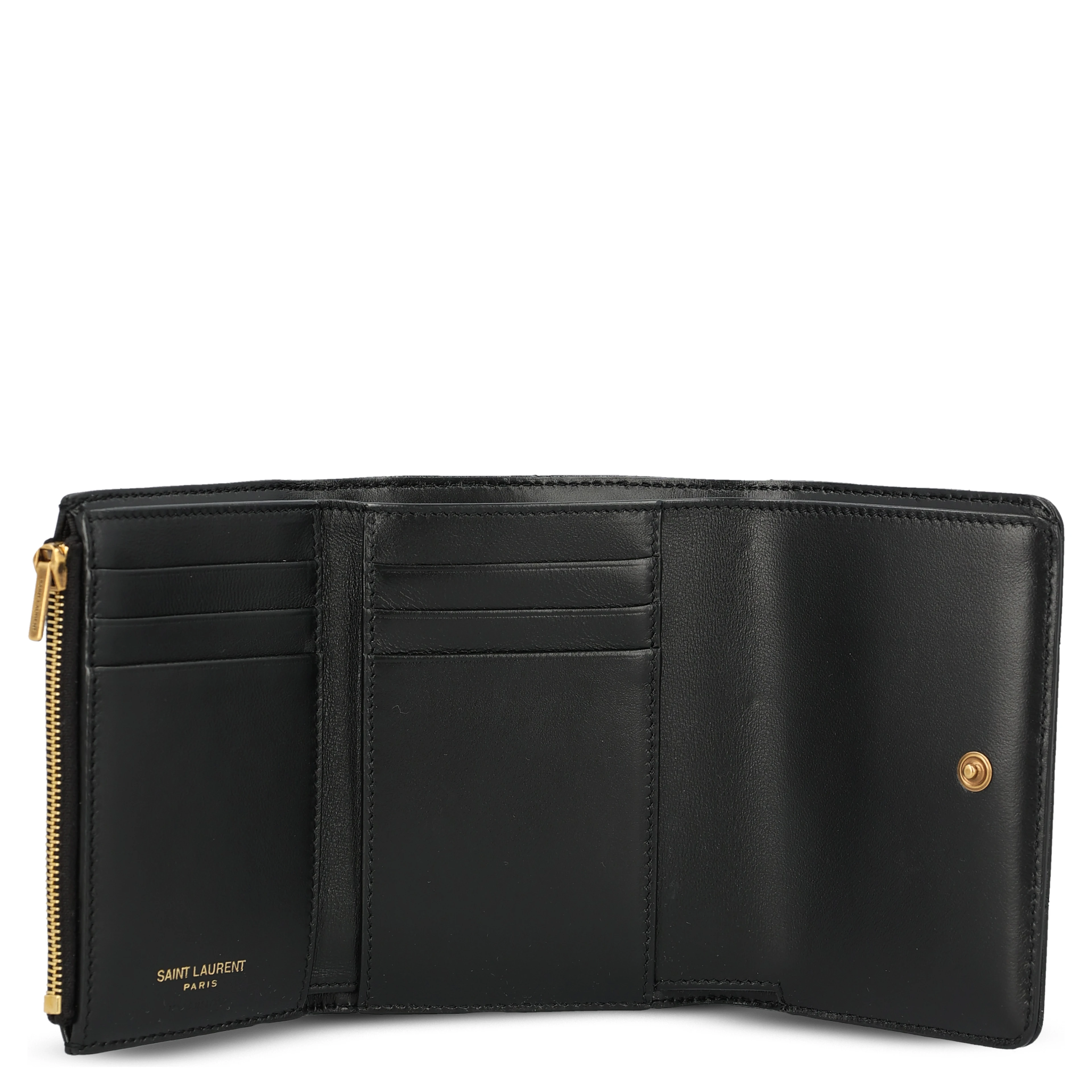 SAINT LAURENT Wallets Black