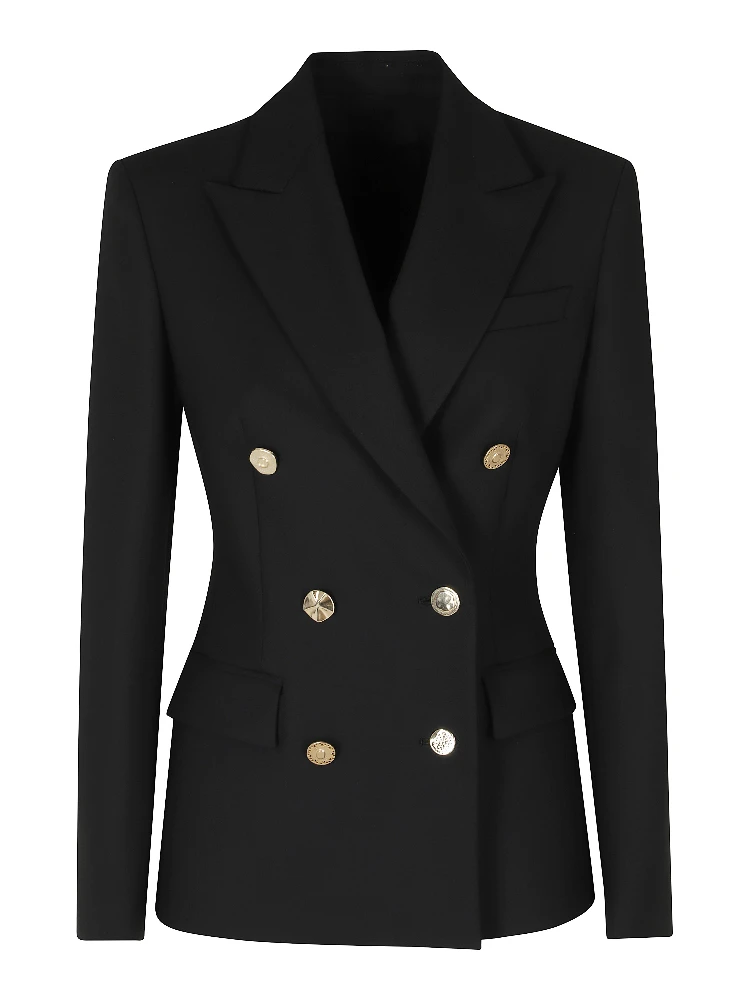 SLIM FIT DOUBLE TWO WAY STRETCH BLAZER