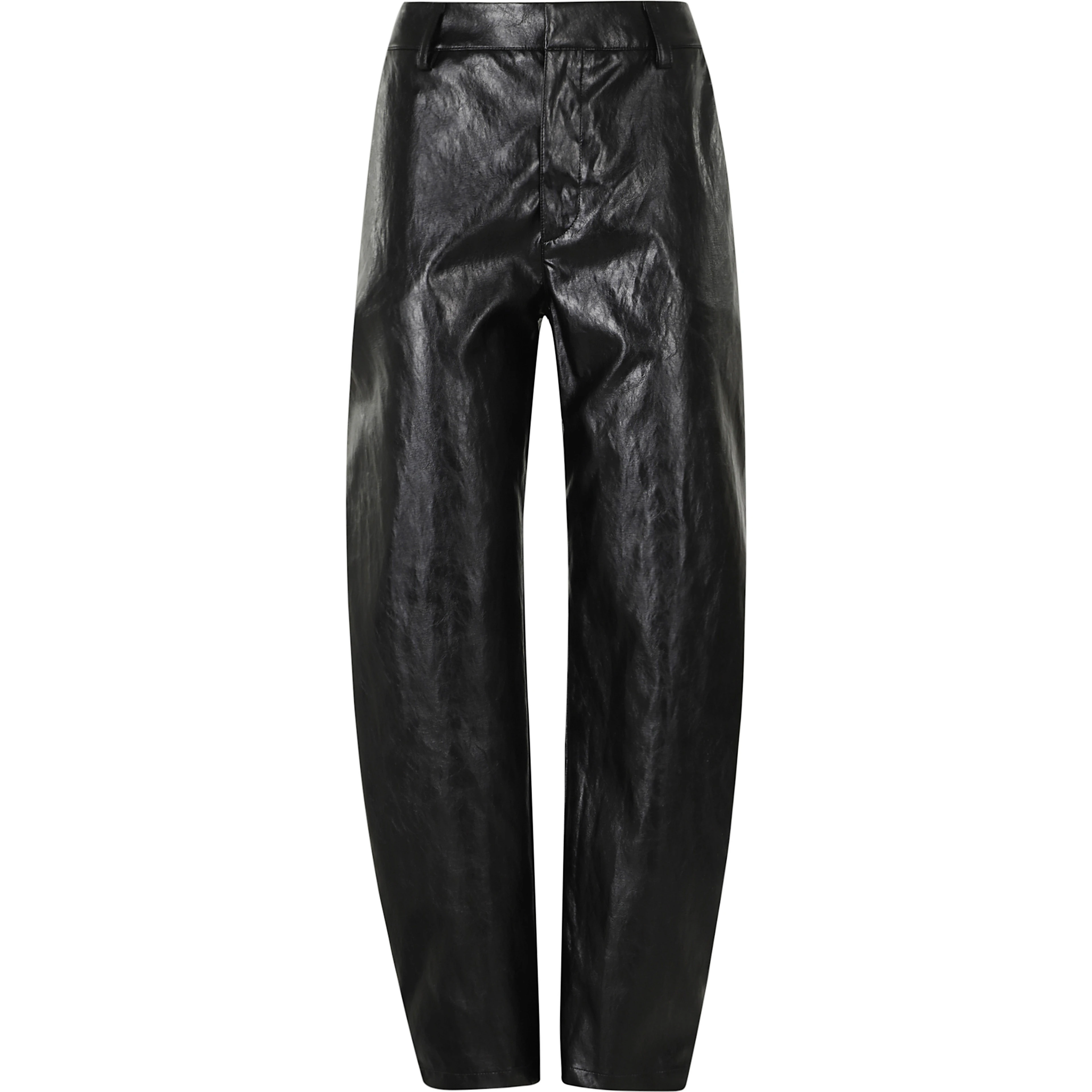 PANTALONE BALLOON PELLE METALLO