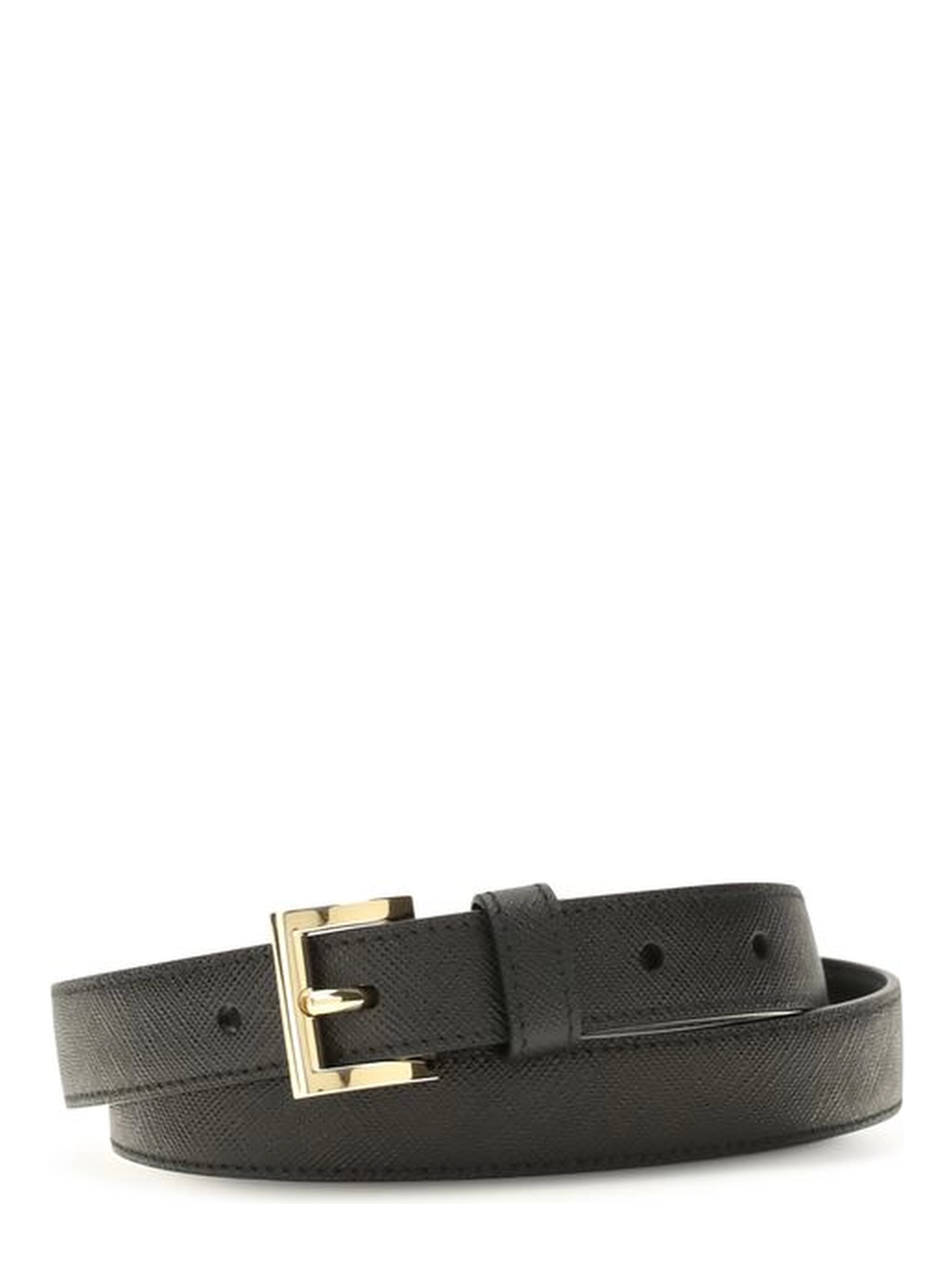 Black Calf Leather Bos Taurus Regular Belt