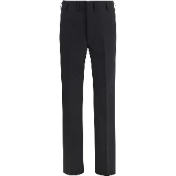 Black Wool Oves Aries Dress Pants