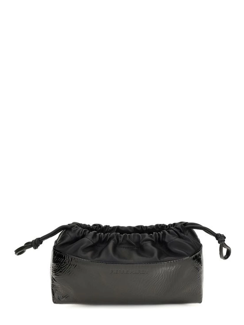 Black Calf Leather Bos Taurus Shoulder Bag