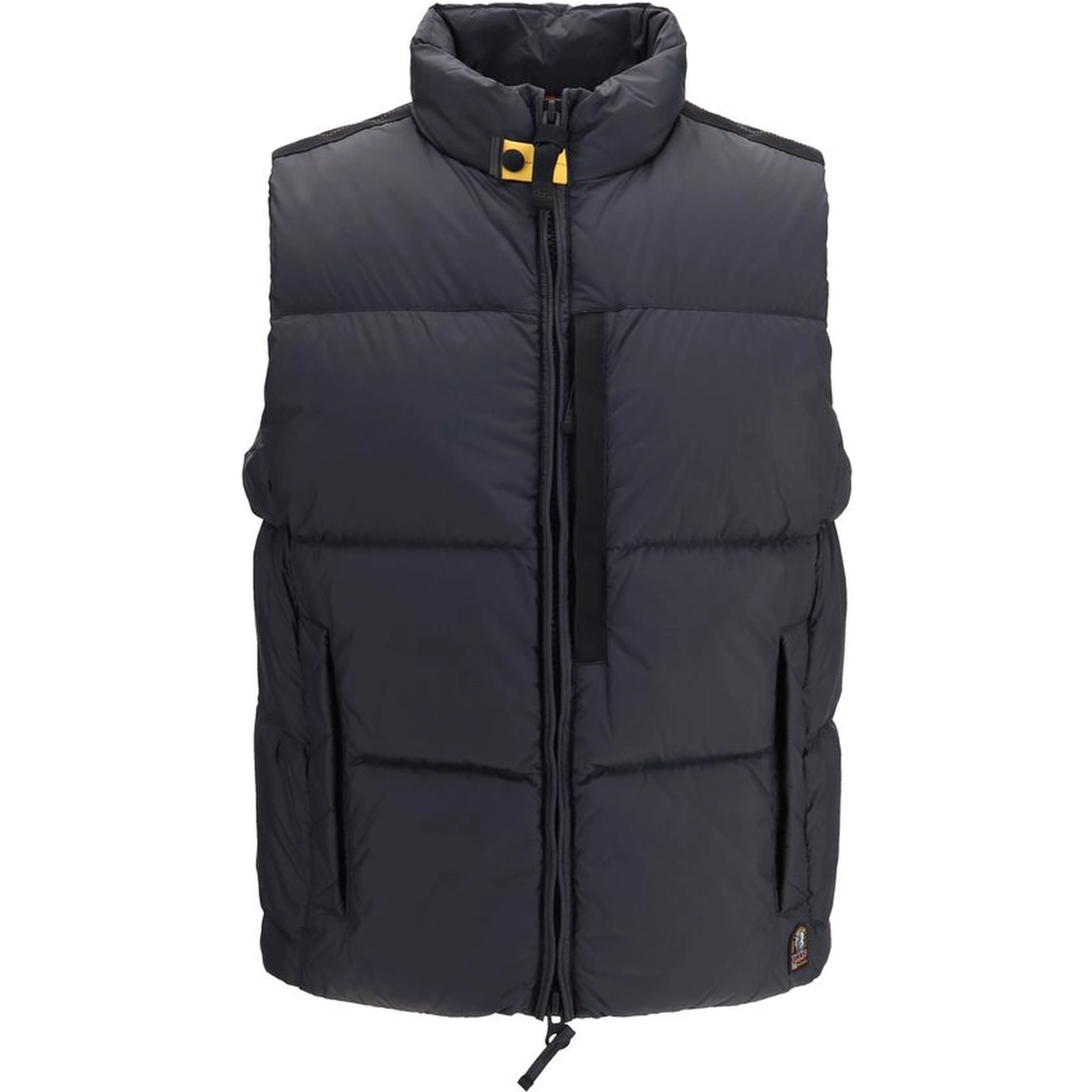 Black Polyamide Sleeveless Jacket