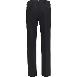 Black Wool Oves Aries Dress Pants