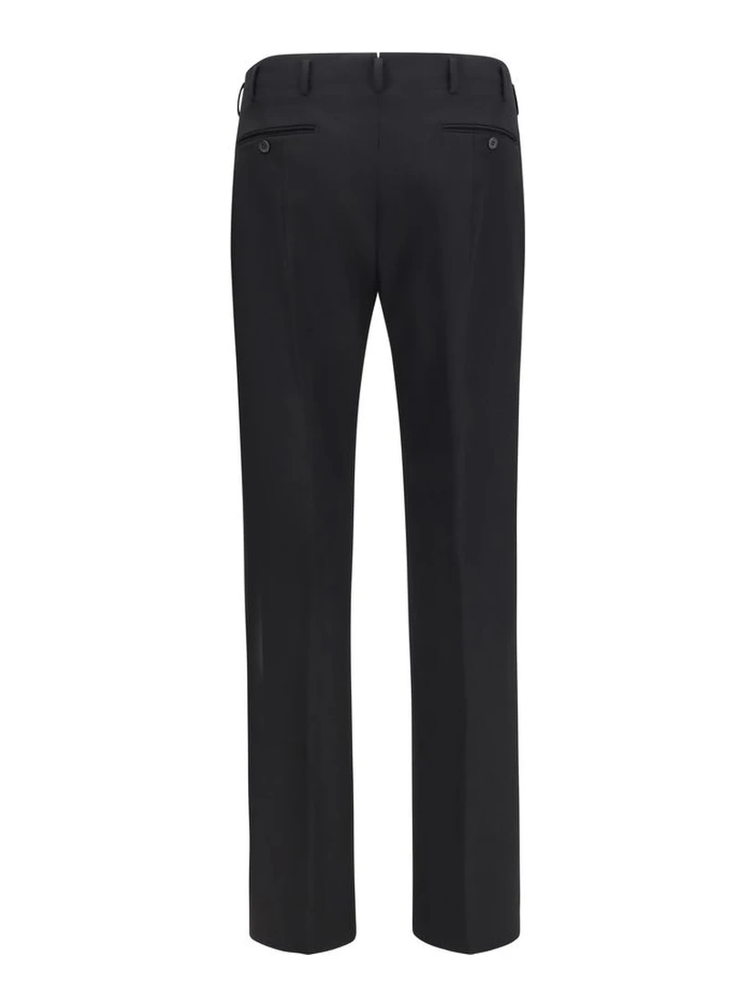 Black Wool Oves Aries Dress Pants
