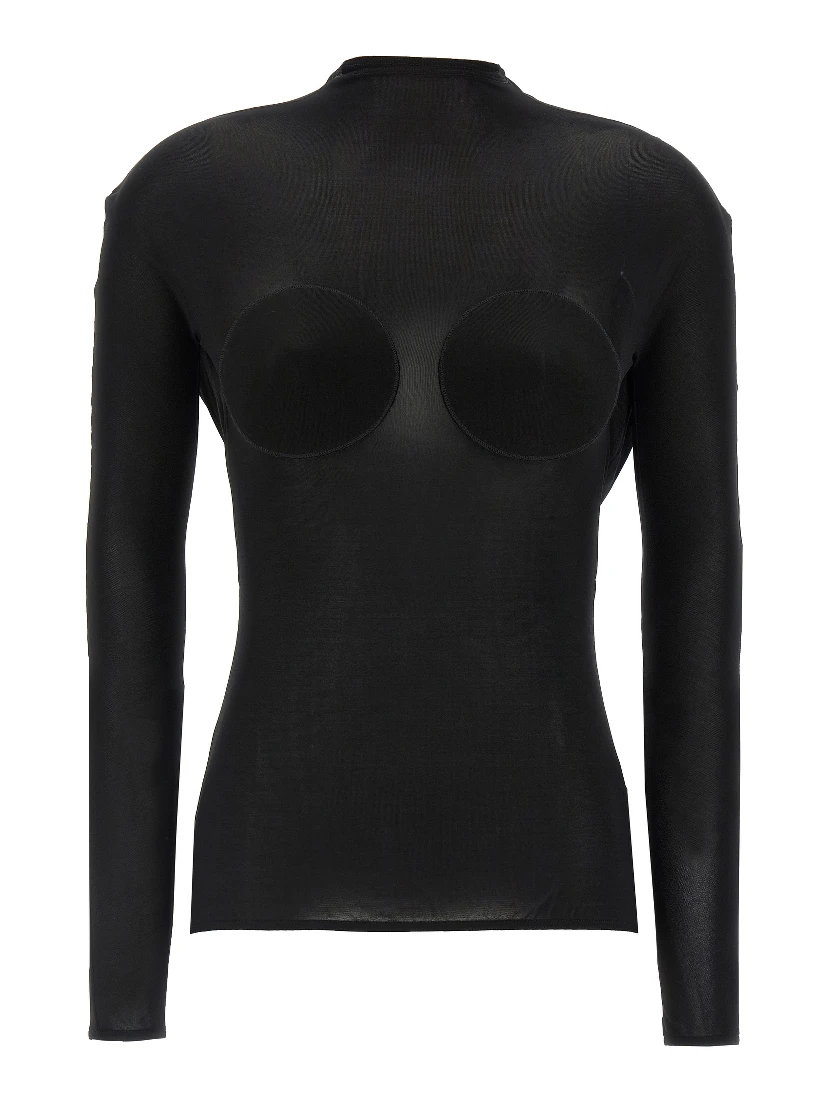 Black Viscose Cardigan