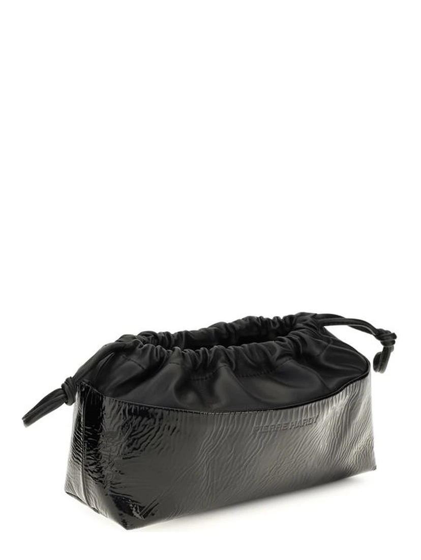 Black Calf Leather Bos Taurus Shoulder Bag