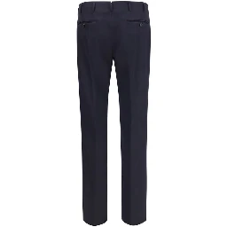 Blue Wool Oves Aries Dress Pants
