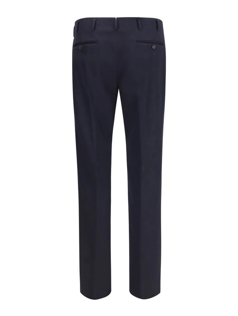 Blue Wool Oves Aries Dress Pants