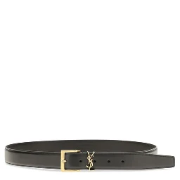 Black Calf Leather Bos Taurus Regular Belt