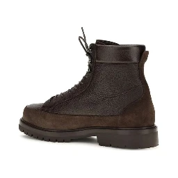Brown Deer Lace-Up Boots