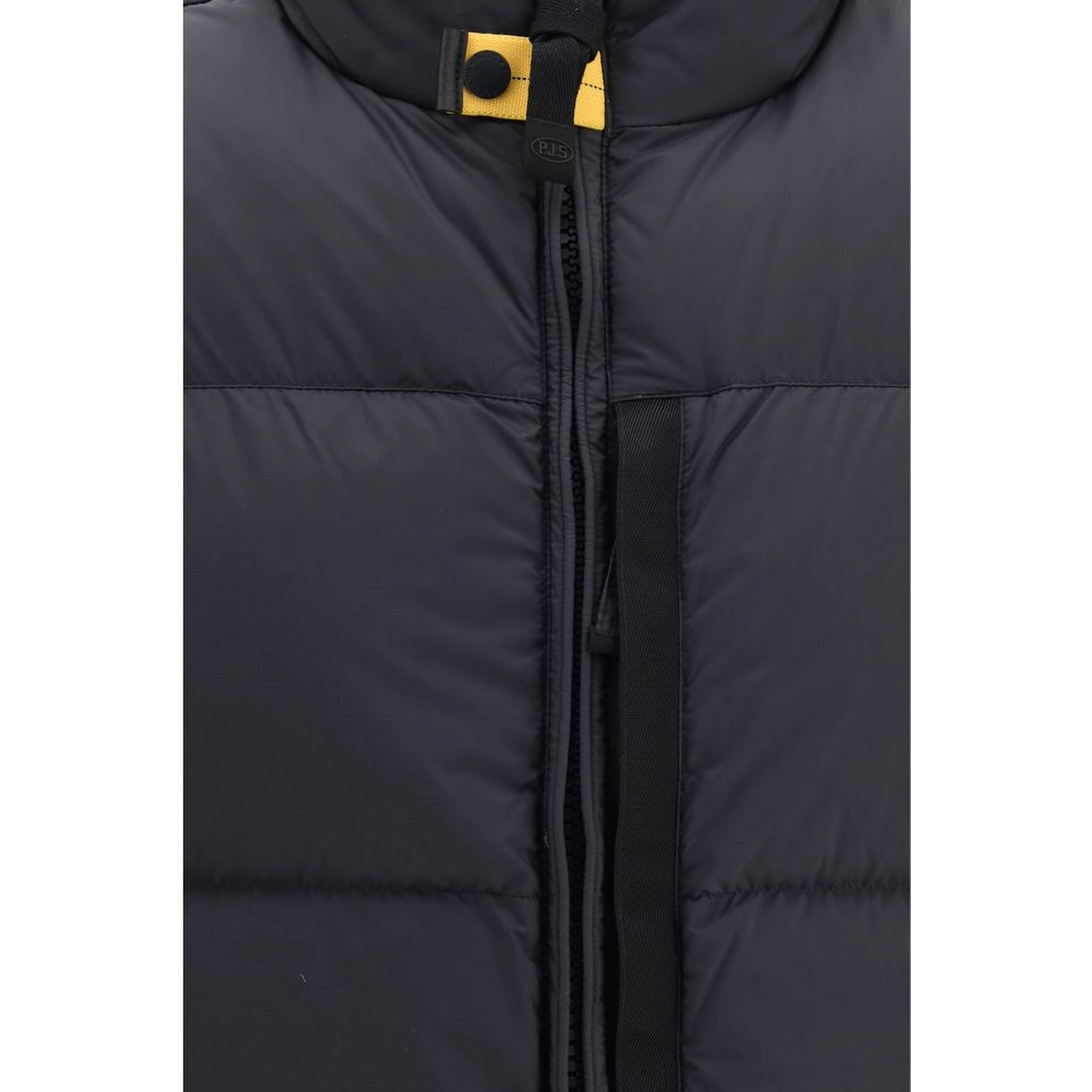 Black Polyamide Sleeveless Jacket
