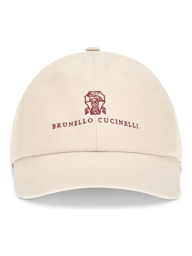 Beige Cotton Cap (Baseball Hat)