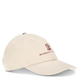 Beige Cotton Cap (Baseball Hat)