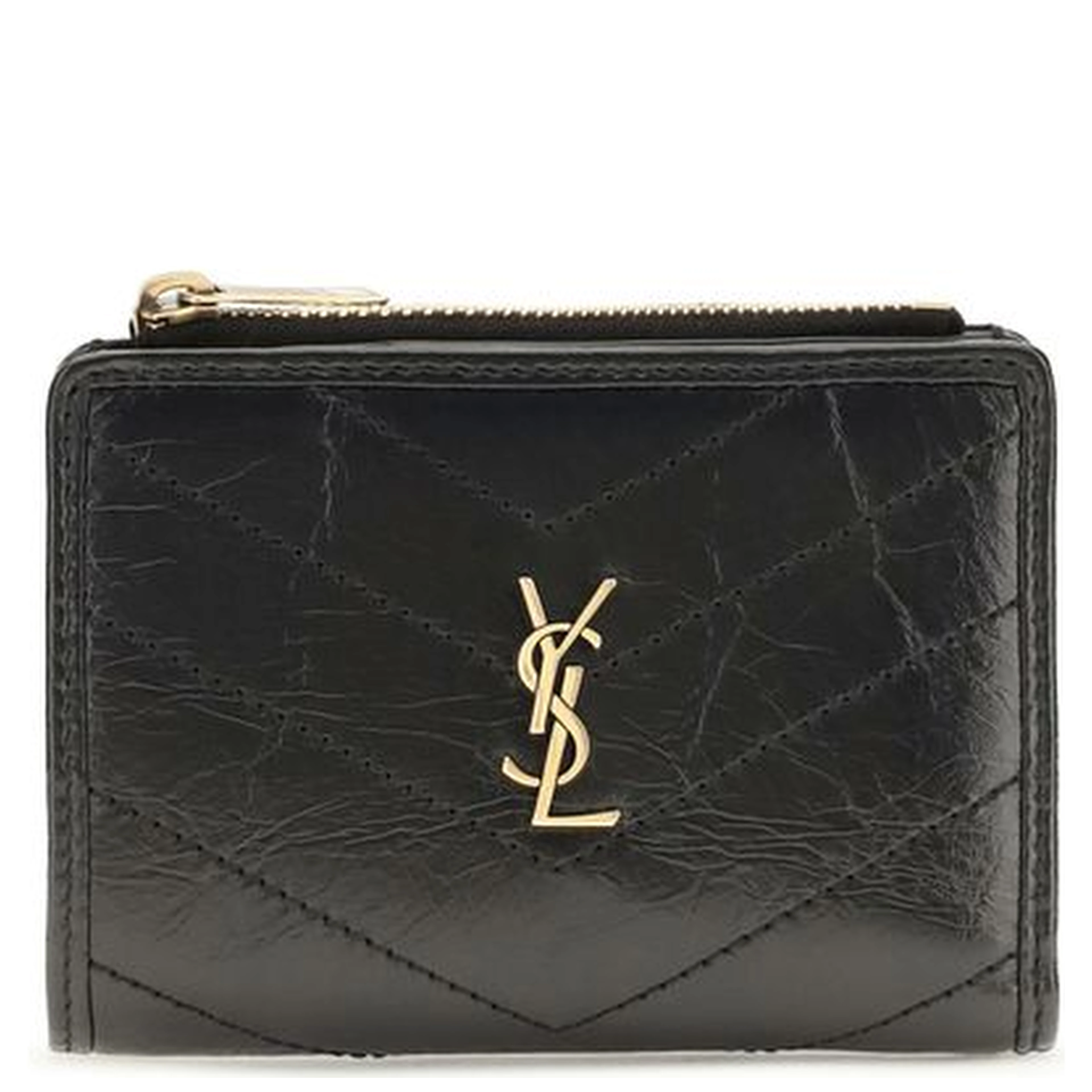 Black Calf Leather Bos Taurus Wallet