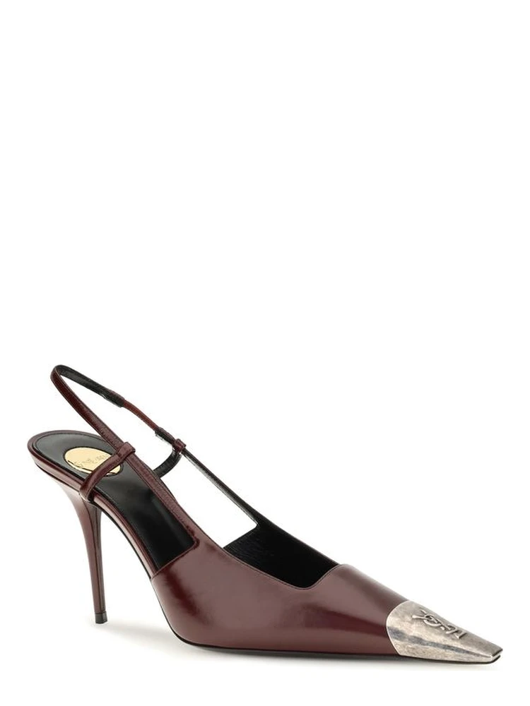 Bordeaux Calf Leather Bos Taurus High Heel Pumps