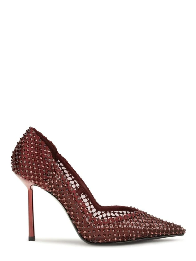 Multicolor Crystals High Heel Pumps