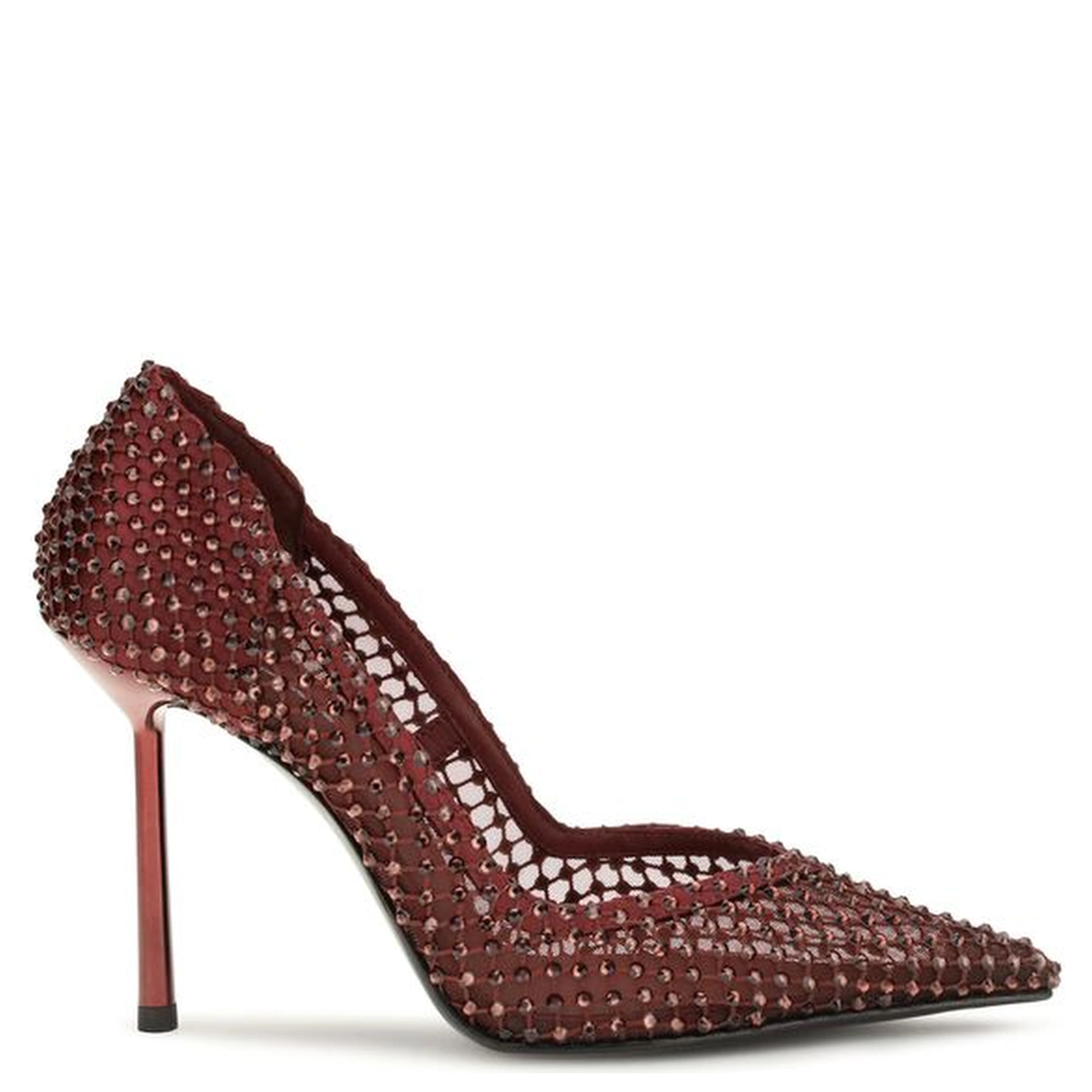 Multicolor Crystals High Heel Pumps