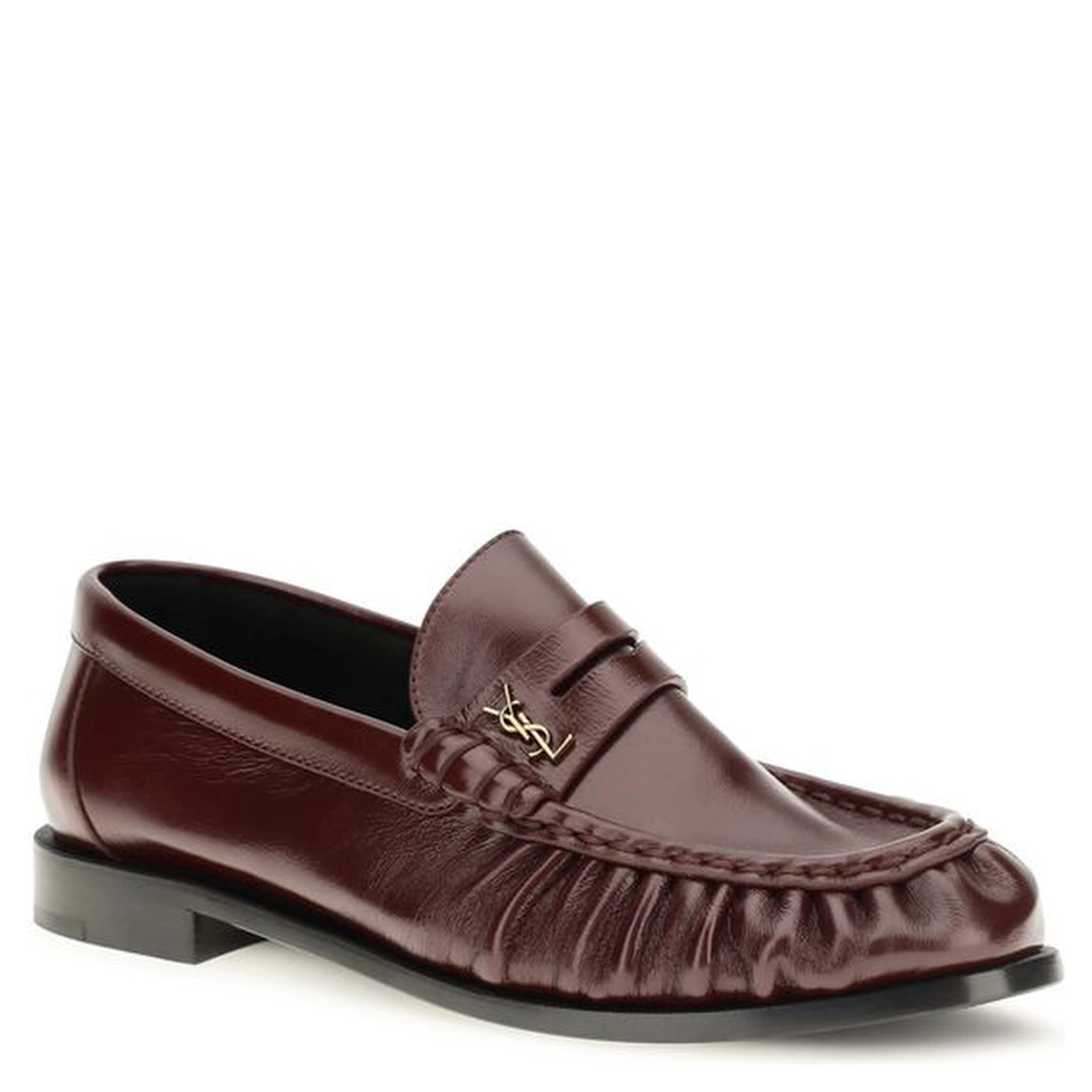 Bordeaux Lamb Ovis Aries Aries Slip-On Loafers