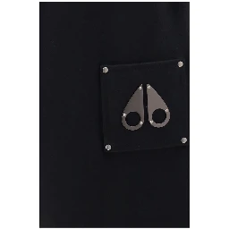 Black Cotton Casual Pants