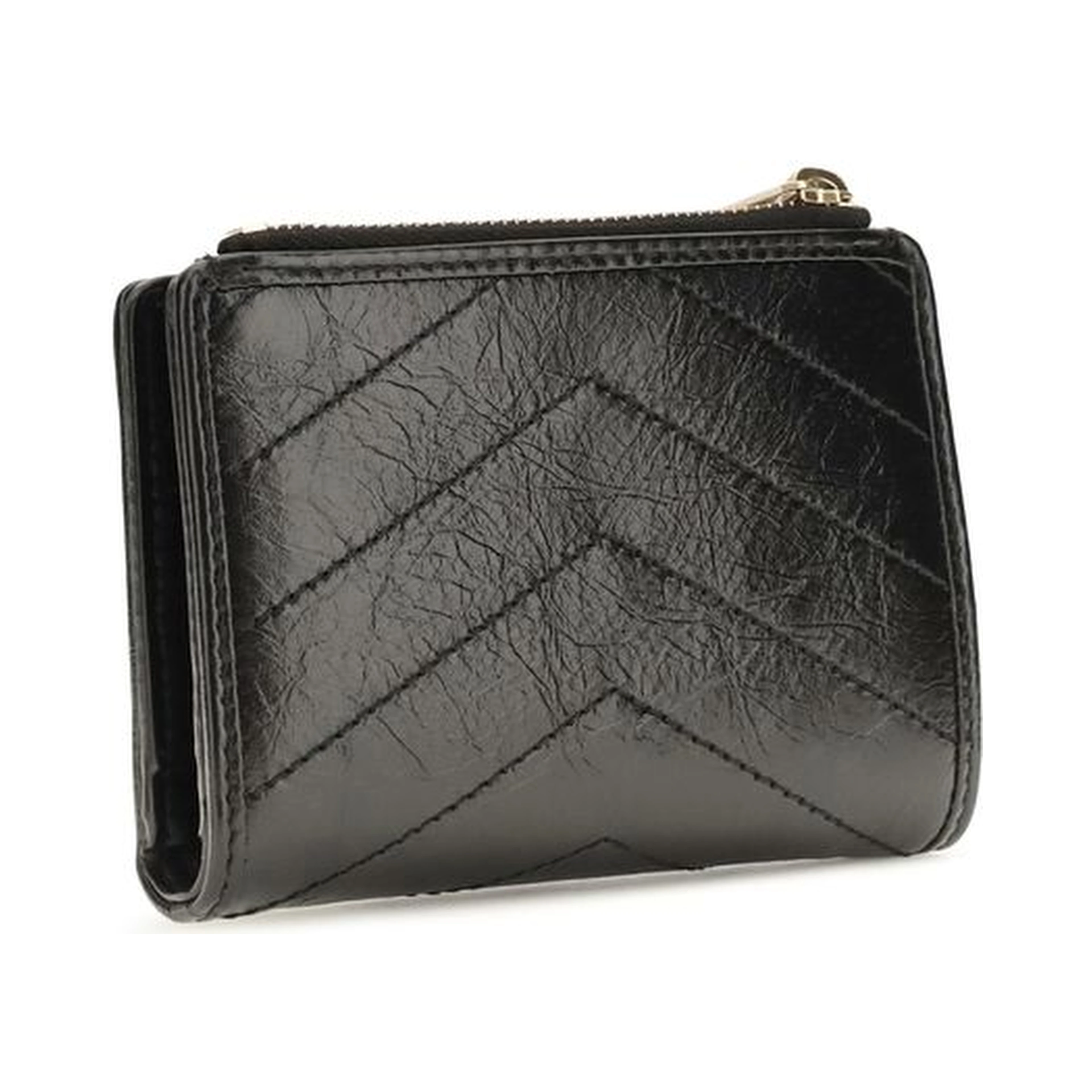 Black Calf Leather Bos Taurus Wallet